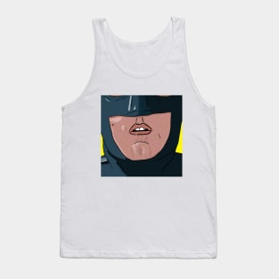 Batflecks chin Tank Top